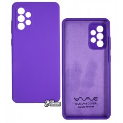 Чохол для Samsung A726 Galaxy A72, Silicone Cover, софттач силікон, dark purple