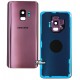 Задня панель корпусу для Samsung G960F Galaxy S9, фіолетова, зі склом камери, повна збірка, оригінал (PRC), lilac purple