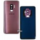 Задня панель корпусу для Samsung G965F Galaxy S9 Plus, фіолетова, зі склом камери, повна збірка, оригінал (PRC), lilac purple