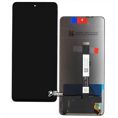 Дисплей для Xiaomi Poco X3, Mi 10T Lite, черный, с тачскрином, оригинал (PRC), MZB07Z0IN, MZB07Z1IN, MZB07Z2IN, MZB07Z3IN, MZB07Z4IN, MZB9965IN, M2007J20CI
