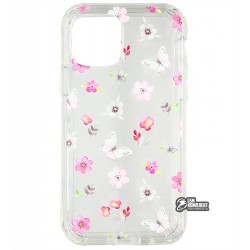 Чехол для Apple iPhone 11 Pro, Spring Flowers, прозрачный силикон, flowers and butterflies Чехол для Apple iPhone 11 Pro, Spring Flowers, прозрачный силикон, flowers and butterflies