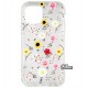 Чехол для Apple iPhone 11 Pro, Spring Flowers, прозрачный силикон, wildflower