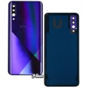 Задня панель корпусу для Samsung A307F / DS Galaxy A30s, фіолетовий, зі склом камери, Prism Crush Violet