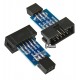 Переходник 10 pin - 6 pin для AVRISP, USBasp, STK500