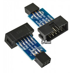 Перехідник 10 pin - 6 pin для AVRISP, USBasp, STK500