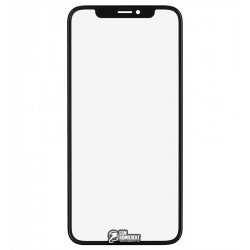 Скло дисплея iPhone X, з OCA-плівкою, чорний колір
