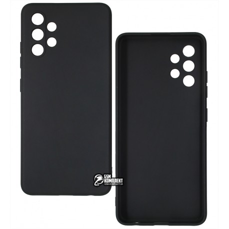 Чехол для Samsung A325 Galaxy A32, Smtt, силиконовый, черный