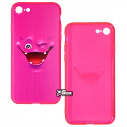 Чехол для iPhone 7, iPhone 8, iPhone S 2020, Emoji, силиконовый 4