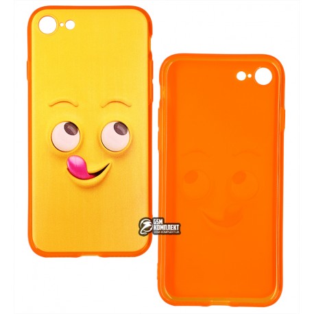Чохол для iPhone 7, iPhone 8, iPhone S 2020 року, Emoji, силіконовий 6