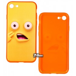 Чехол для iPhone 7, iPhone 8, iPhone S 2020, Emoji, силиконовый 8