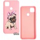 Чехол для Xiaomi Redmi 9C, ART Mops, силиконовый