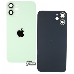 Задняя панель корпуса Apple iPhone 12 Mini, светло-зеленая, со стеклом камеры Задняя панель корпуса Apple iPhone 12 Mini, светло-зеленая, со стеклом камеры