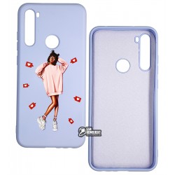 Чехол для Xiaomi Redmi Note 8T, ART Lady Like, силиконовый