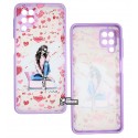 Чехол для Samsung A125 Galaxy A12, WAVE Cartoon, пластик-силикон, heart overload