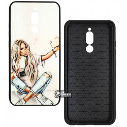 Чохол для Xiaomi Redmi 8, Ladies Fake Selfie, пластик-силікон