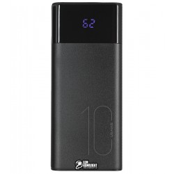 Портативний зарядний пристрій USAMS US-CD97 PB34 Dual USB 10000mAh / black