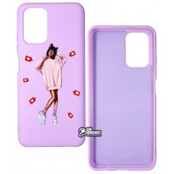 Чохол для Xiaomi Redmi Note 10, ART Lady Like, силіконовий