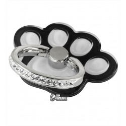 Кольцо держатель Gold Crown My Style black/white