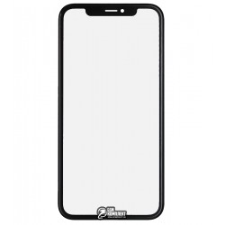 Стекло дисплея iPhone XR, с рамкой, с ОСА-пленкой, черное Стекло дисплея iPhone XR, с рамкой, с ОСА-пленкой, черное