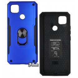 Чехол для Xiaomi Redmi 9C, Redmi 10A, Antishock, силиконовый, с кольцом держателем