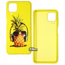Чохол для Samsung A125 Galaxy A12, ART Yellow DJ, силіконовий