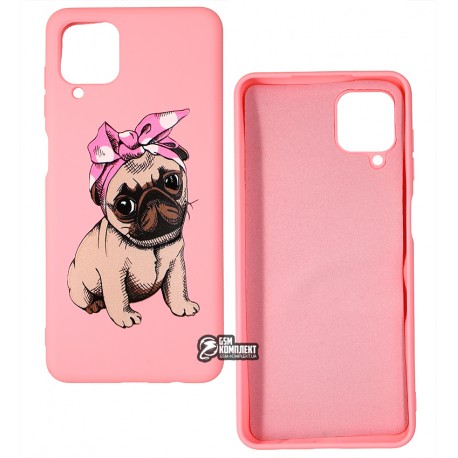 Чехол для Samsung A125 Galaxy A12, ART Mops, силиконовый Чехол для Samsung A125 Galaxy A12, ART Mops, силиконовый