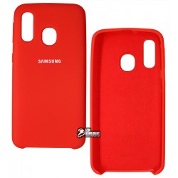 Чохол для Samsung A405F Galaxy A40 (2019), Silicone case, червоний Чохол для Samsung A405F Galaxy A40 (2019), Silicone case, червоний