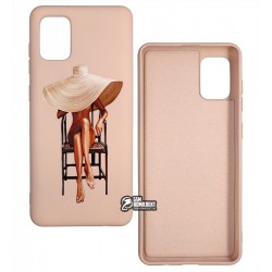 Чохол для Samsung A315 Galaxy A31, ART Lady with Hat, силіконовий Чохол для Samsung A315 Galaxy A31, ART Lady with Hat, силіконовий