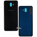 Задняя панель корпуса для Samsung J610 Galaxy J6+, черная