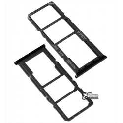 Тримач SIM карти для Samsung A217 Galaxy A21s, чорний