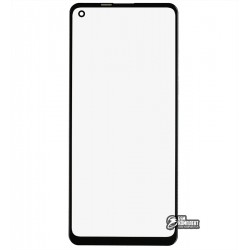Скло дисплея для Samsung A217 Galaxy A21s, з ОСА-плівкою, чорний