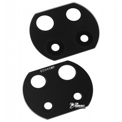 Скло камери для Xiaomi Mi 10T Lite, чорний, M2007J17G