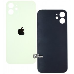 Задня панель корпусу для Apple iPhone 12, зелений, без зняття рамки камери, big hole Задня панель корпусу для Apple iPhone 12, зелений, без зняття рамки камери, big hole