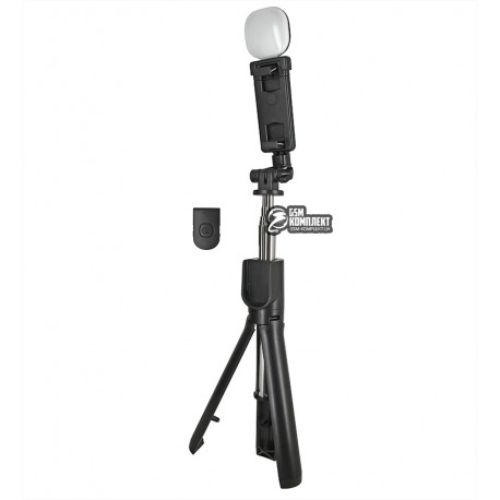 Монопод для Селфі Tripod 831with Bluetooth + Ring Light double lamp