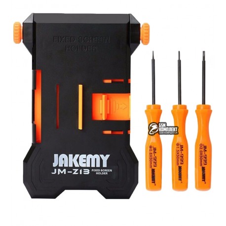 Набор инструментов JAKEMY JM-Z13, держатель дисплейного модуля, отвертки