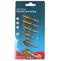 Набор зенкеров, 6 шт