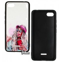 Чехол для Xiaomi Redmi 6A, Ladies Cocktail Prism, пластик-силикон Чехол для Xiaomi Redmi 6A, Ladies Cocktail Prism, пластик-силикон
