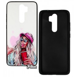 Чехол для Xiaomi Redmi Note 8 Pro, Ladies Cocktail Prism, пластик-силикон