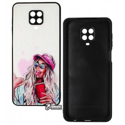 Чехол для Xiaomi Redmi Note 9s, Redmi Note 9 Pro, Ladies Cocktail Prism, пластик-силикон