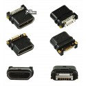 Коннектор зарядки для Sony E5803 Xperia Z4, E6633 Xperia Z5, 5 pin, micro-USB