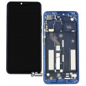 Дисплей Xiaomi Mi 8 Lite 6.26 , синий, с тачскрином, с рамкой, High quality