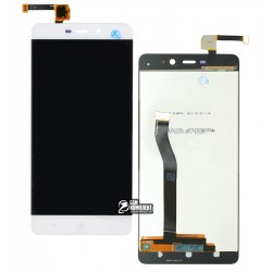 Дисплей для Xiaomi Redmi 4 Prime, білий, з тачскріном, High Copy