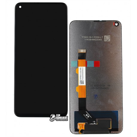 Дисплей для Xiaomi Redmi Note 9T, чорний, з сенсорним екраном, оригінал (PRC)