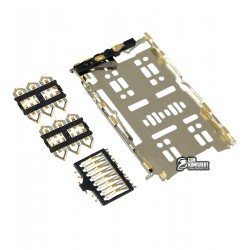 Конектор SIM-карти для Huawei P40 Lite Конектор SIM-карти для Huawei P40 Lite