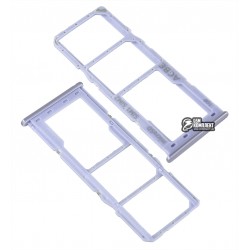 Держатель SIM-карты для Samsung A325 Galaxy A32, фиолетовый