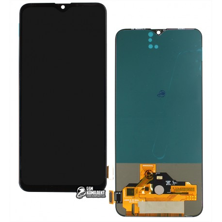 Дисплей для Realme XT, черный, с сенсорным экраном, (OLED), High Copy, RMX1921