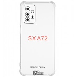 Чохол для Samsung A725 Galaxy A72, WXD, протиударний силікон, прозорий Чохол для Samsung A725 Galaxy A72, WXD, протиударний силікон, прозорий