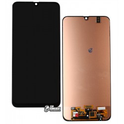 Дисплей для Samsung M215 Galaxy M21, чорний, з сенсорним екраном, оригінал (PRC)