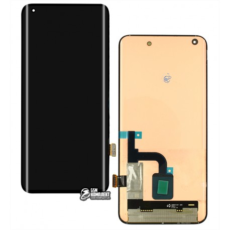 Дисплей Xiaomi Mi 10, черный, с тачскрином, Original PRC
