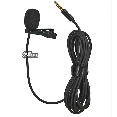 Мікрофон HOCO DI02 Clip microphone, чорний